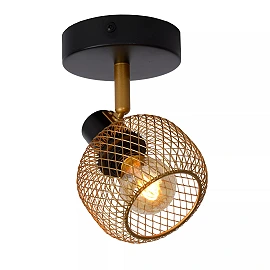 MAREN Ceiling spotlight 1xE14 matt gold / brass (Lucide)
