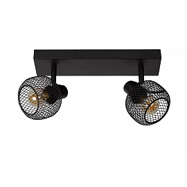MAREN Ceiling spotlight 2xE14 black (Lucide)