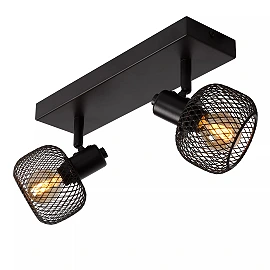 MAREN Ceiling spotlight 2xE14 black (Lucide)
