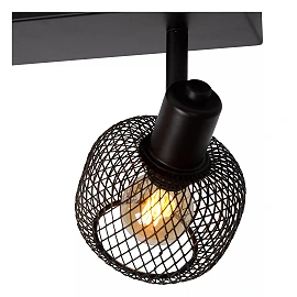 MAREN Ceiling spotlight 2xE14 black (Lucide)