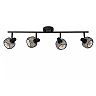 MAREN Ceiling spotlight 4xE14 black (Lucide)