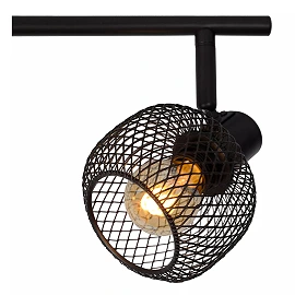 MAREN Ceiling spotlight 4xE14 black (Lucide)