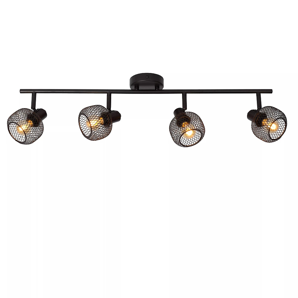 MAREN Ceiling spotlight 4xE14 black (Lucide)