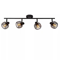 MAREN Ceiling spotlight 4xE14 black (Lucide)