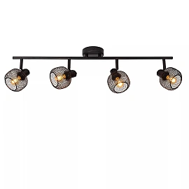 MAREN Ceiling spotlight 4xE14 black (Lucide)