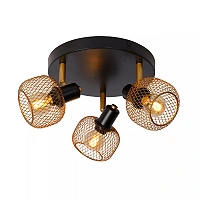 MAREN Ceiling spotlight Ø37 cm 3xE14 matt gold / brass (Lucide)