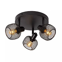 MAREN Ceiling spotlight Ø37 cm 3xE14 black (Lucide)