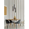 MARGARY piekaramā lampa Ø28 cm LED 3 x 4W 2700K melna (Lucide)