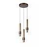 MARGARY piekaramā lampa Ø28 cm LED 3 x 4W 2700K kafijas krāsā (Lucide)
