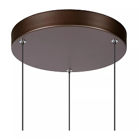 MARGARY piekaramā lampa Ø28 cm LED 3 x 4W 2700K kafijas krāsā (Lucide)