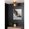 MARIUS Flush ceiling light Ø20 cm 1xE27 matt gold / brass (Lucide)