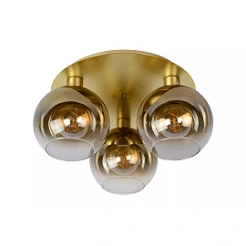 MARIUS griestu lampa Ø50 cm 3xE27 matēta zelta / misiņa (Lucide)
