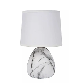 MARMO galda lampa Ø16 cm 1xE14 balta (Lucide)