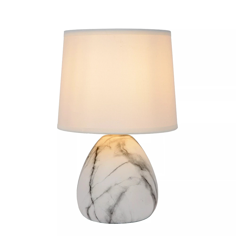MARMO galda lampa Ø16 cm 1xE14 balta (Lucide)