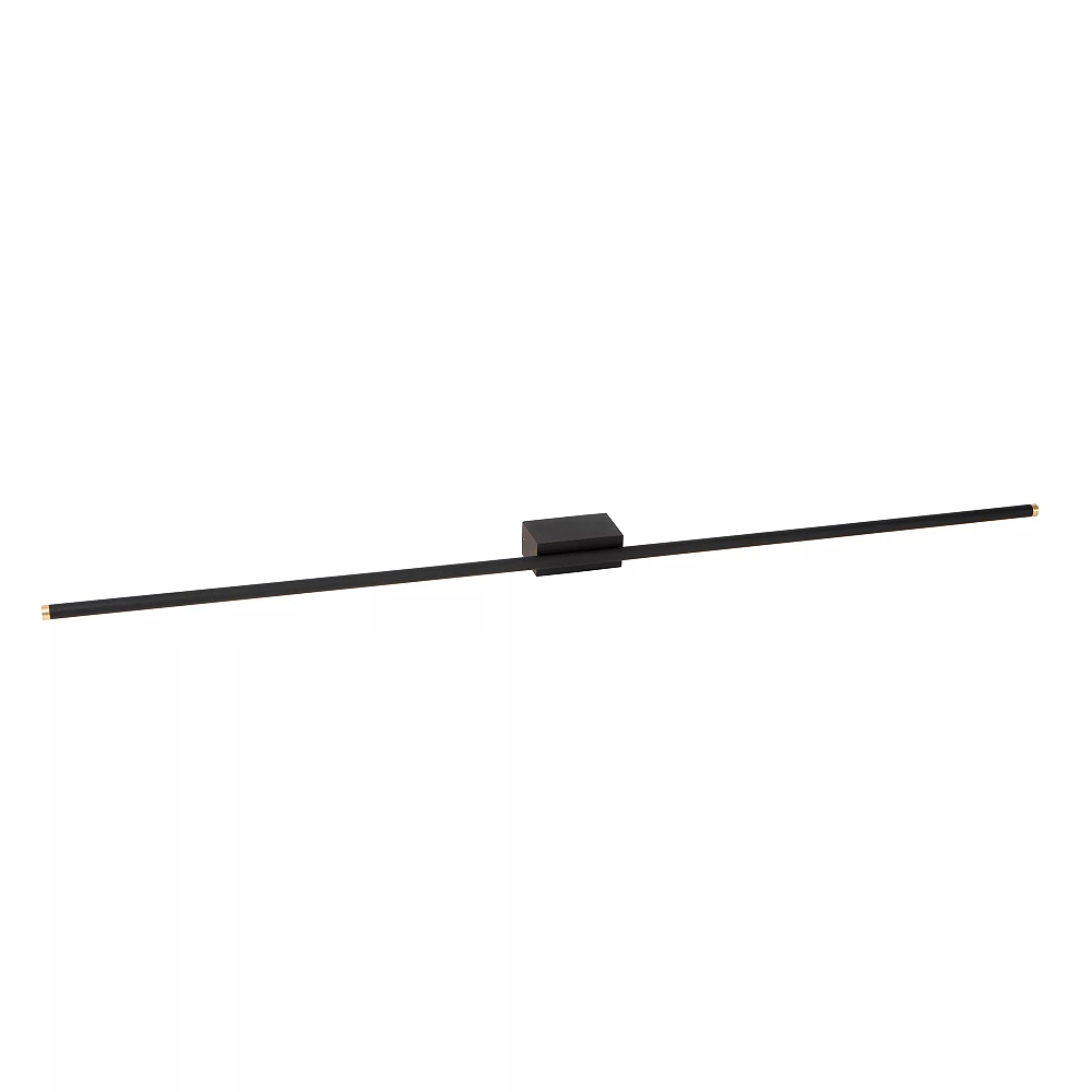 MARNIK LED wall light with hand wave sensor 18 W 2700–4000 K black/gold (Lucide)