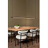 MARNIK LED piekaramā lampa ar rokas kustības sensoru 24 W 2700–4000 K melna/zelta (Lucide)