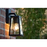 MATSLOT outdoor wall light 1x40W E27 black (Lucide)