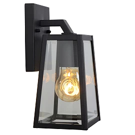 MATSLOT outdoor wall light 1x40W E27 black (Lucide)
