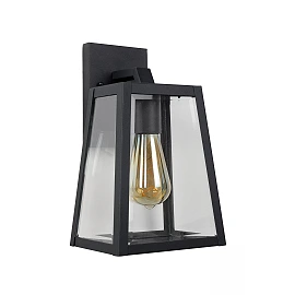 MATSLOT outdoor wall light 1 x 40 W E27 black (Lucide)