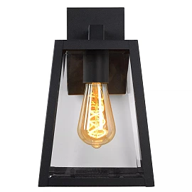 MATSLOT outdoor wall light 1 x 40 W E27 black (Lucide)