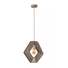 MAURO children's pendant light 1xE27 40 W taupe (Lucide)