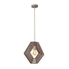 MAURO children's pendant light 1xE27 40 W taupe (Lucide)