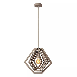 MAURO children's pendant light 1xE27 40 W taupe (Lucide)