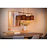 MAYA pendant light 4xE27 Black (Lucide)