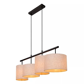 MAYA pendant light 4xE27 40 W cream (Lucide)