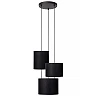 MAYA pendant light Ø46 cm 3xE27 Black (Lucide)