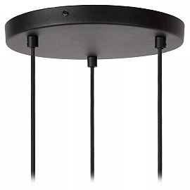 MAYA pendant light Ø46 cm 3xE27 Black (Lucide)