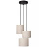 MAYA pendant light Ø 46 cm 3xE27 Cream (Lucide)