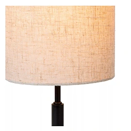 MAYA table lamp Ø26 cm 1xE27 40 W cream (Lucide)