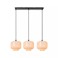 MEDINE pendant light 3 x E27 opal glass (Lucide)
