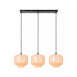 MEDINE pendant light 3 x E27 opal glass (Lucide)