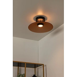 MENGA flush ceiling light Ø40 cm LED 11W 2700K amber (Lucide)