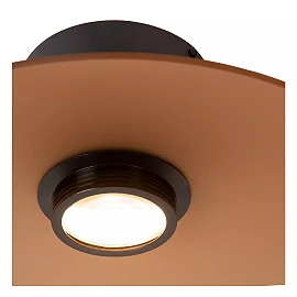 MENGA flush ceiling light Ø40 cm LED 11W 2700K amber (Lucide)