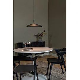 MENGA pendant light Ø40 cm LED 11 W smoked grey (Lucide)
