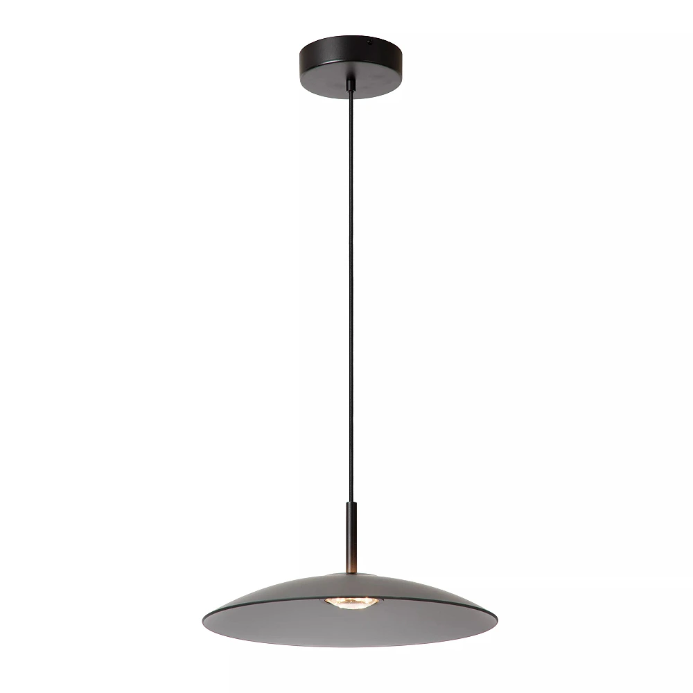 MENGA pendant light Ø40 cm LED 11 W smoked grey (Lucide)