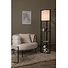 MENNO Floor lamp 30x30 cm 1xE27 black (Lucide)