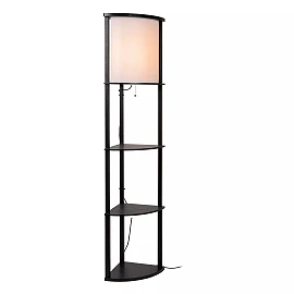 MENNO stāvlampa 30x30 cm 1xE27 melna (Lucide)