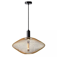 MESH pendant light Ø 45 cm 1xE27 matt gold / brass (Lucide)