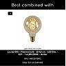 MESH pendant light Ø 85 cm 3xE27 matt gold / brass (Lucide)