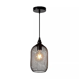 MESH pendant light Ø15 cm 1xE27 60 W black (Lucide)
