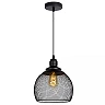 MESH pendant light Ø 22 cm 1xE27 black (Lucide)