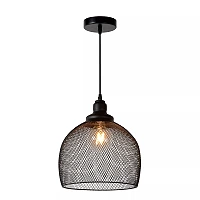 MESH pendant light Ø 28 cm 1xE27 black (Lucide)