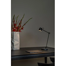 MILNE floor reading lamp LED 1x8 W 2700 K black (Lucide)