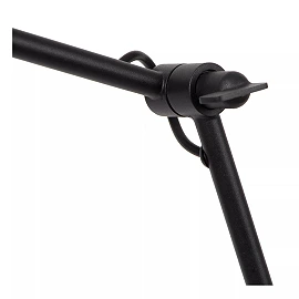 MILNE floor lamp LED 1x8 W 2700 K black (Lucide)