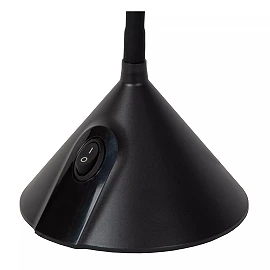 MILO galda lampa LED 3,2W 3000K melna (Lucide)