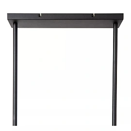 MILONGA piekaramā lampa 100 cm 4 x E27 melna/koka (Lucide)
